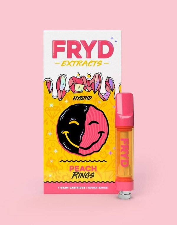 FRYD DISPOSABLE PEACH RINGS